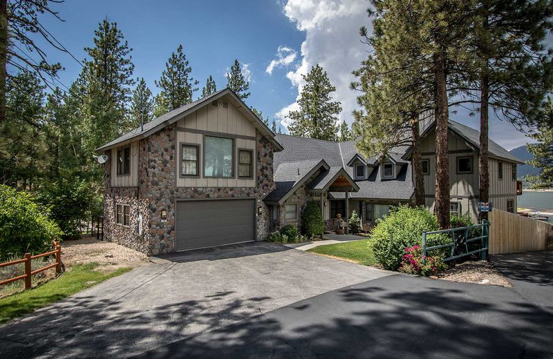 Rental exterior at Big Bear Vacations.