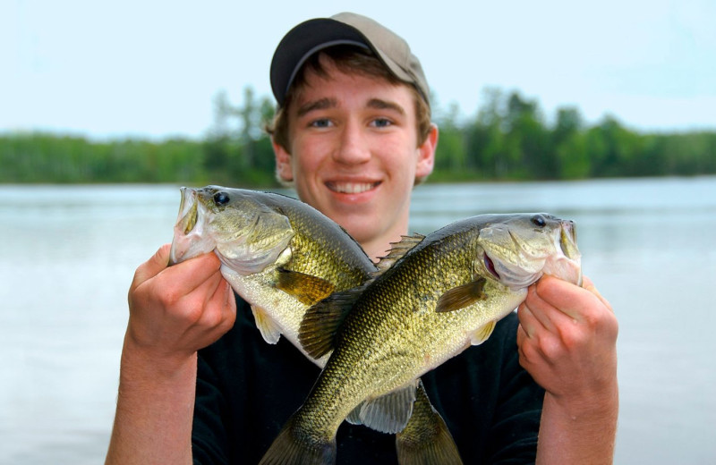 Fishing at Elmhirst's Resort.