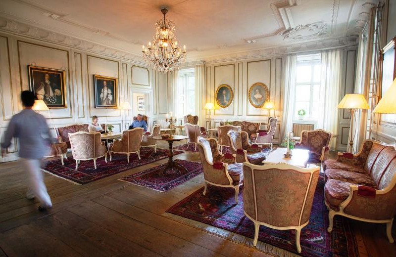 Lounge at Haga Slott.