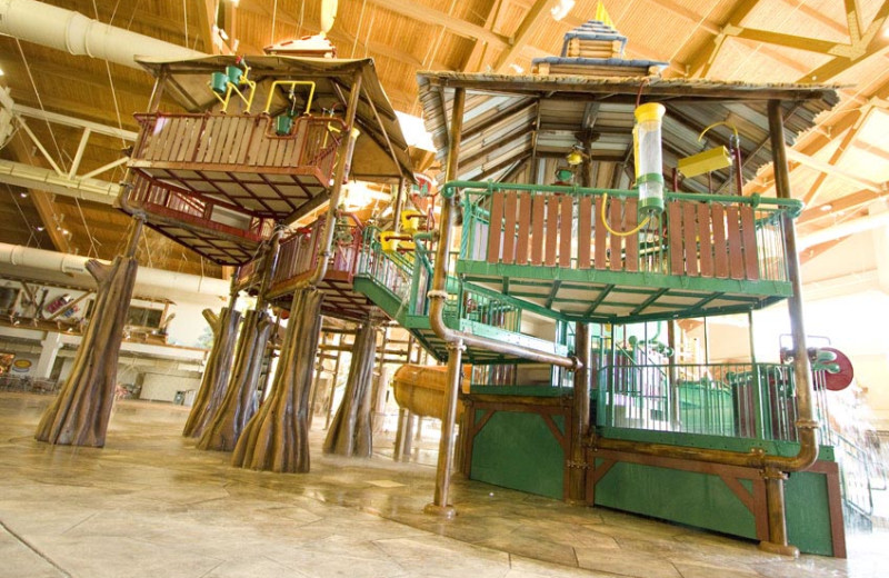 Children's playground at Great Wolf Lodge - Grapevine.