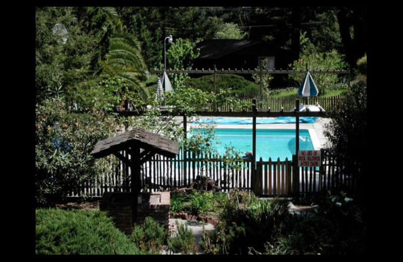 Outdoor pool at Jaye's Timberlane Resort.