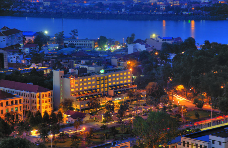 Exterior view of Sunway Hotel - Phnom Penh.