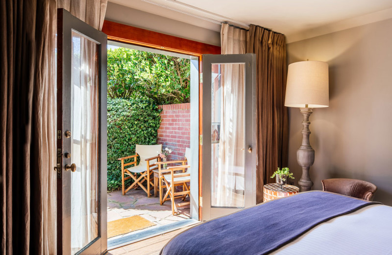 Guest room at Olema House.