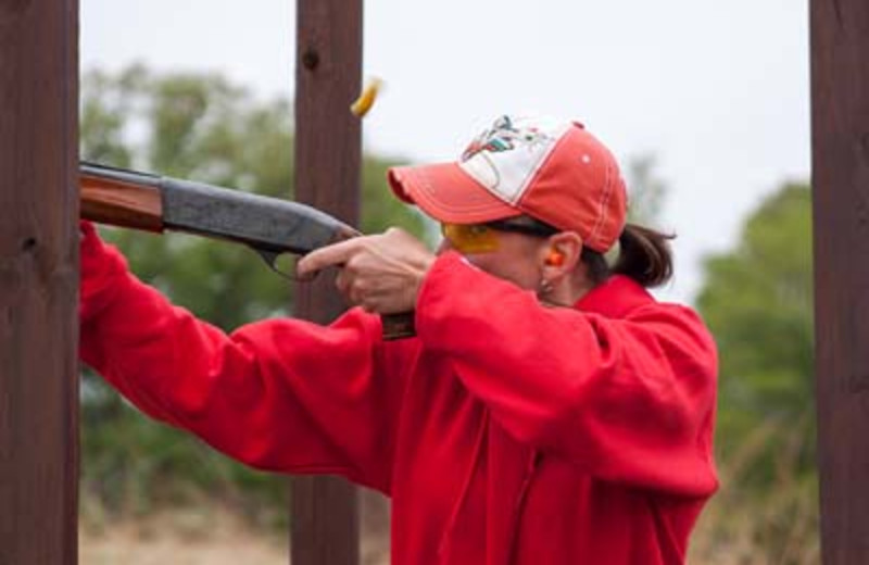 Enjoy our 15 station sporting clays course 