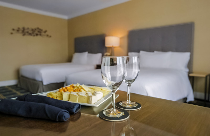 Guest room at The Grand Hotel.