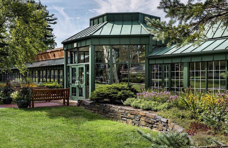 Exterior view of Cranwell Spa & Golf Resort.