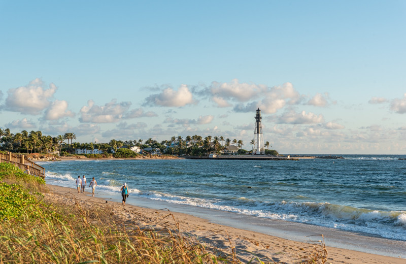 Beach at Canada House Beach Club.