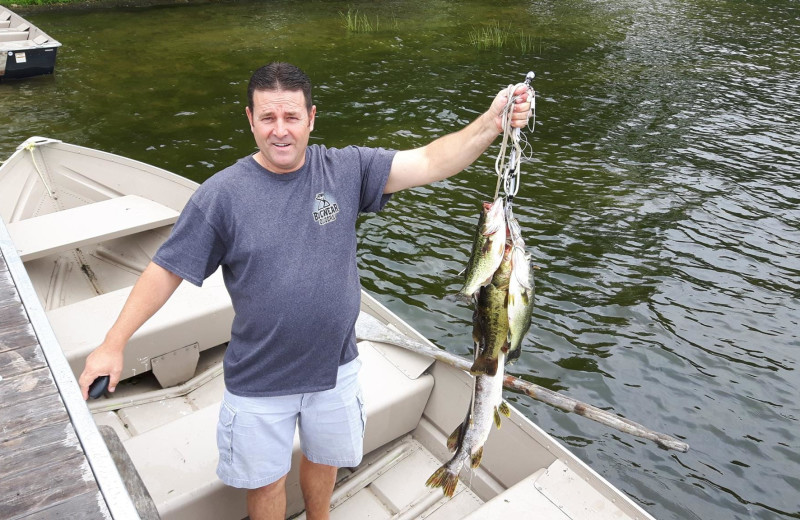 Fishing at Great Blue Resorts- McCreary's Beach Resort.