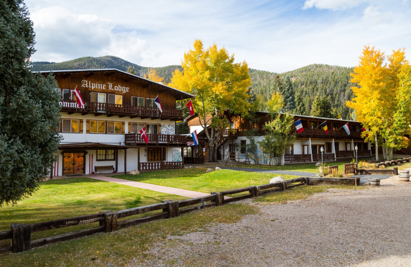 Exterior view of Alpine Lodge.