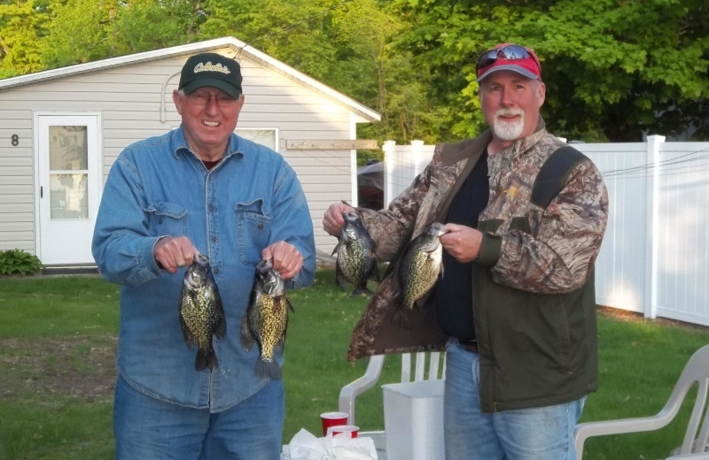 Fishing at Fisherman Village Resort.