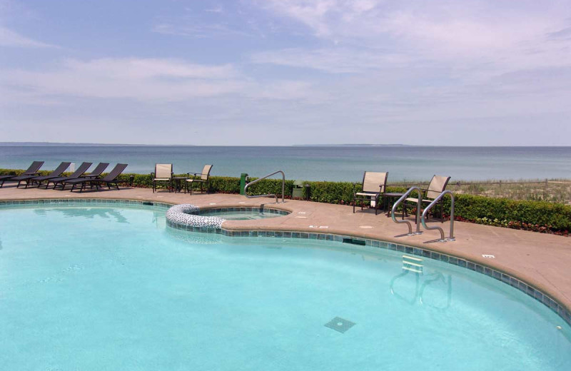 Rental pool at Holiday Vacation Rentals.