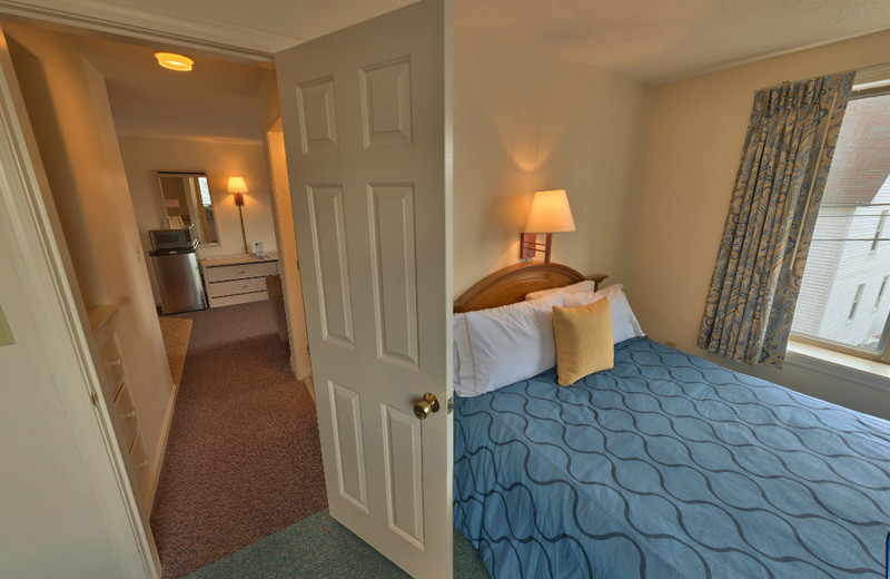 Guest room at Sands by the Sea.