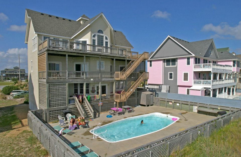 Pool View at Hatteras Realty 