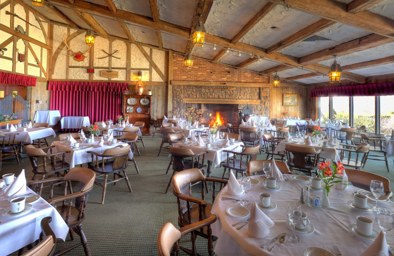 Dining room at Old Orchard Inn & Spa.