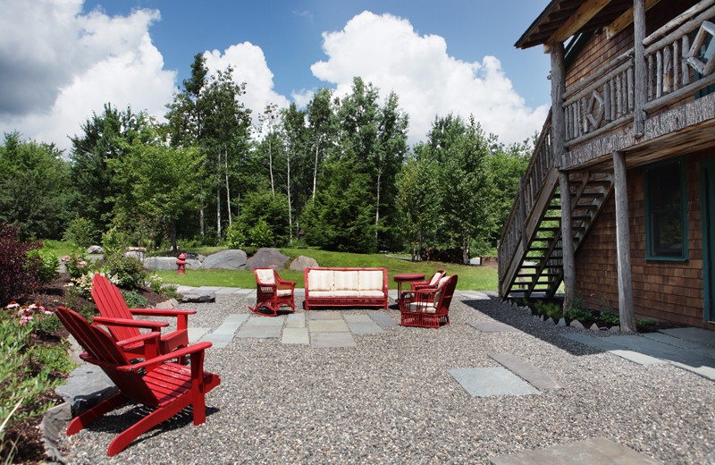 Patio at The Mountain Brook.