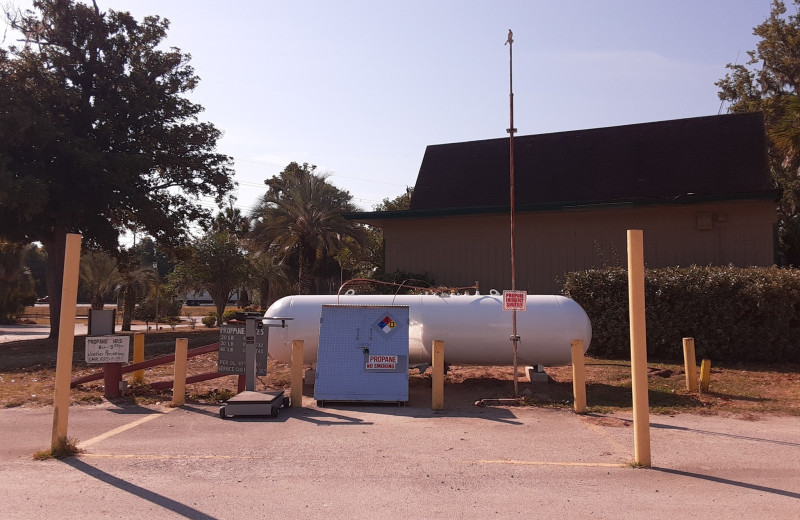 Propane at Ocala RV Camp Resort.