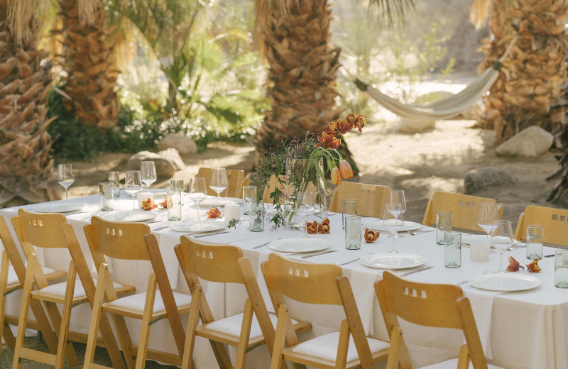 Dining at Two Bunch Palms Resort