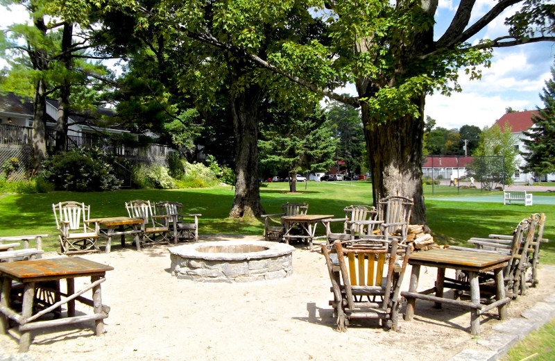 Grounds at Windermere House.