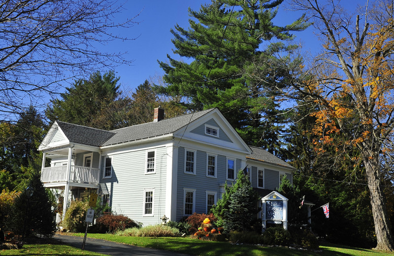 Exterior view of Maple Terrace Motel.