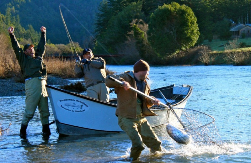 Fishing in the Coquille River