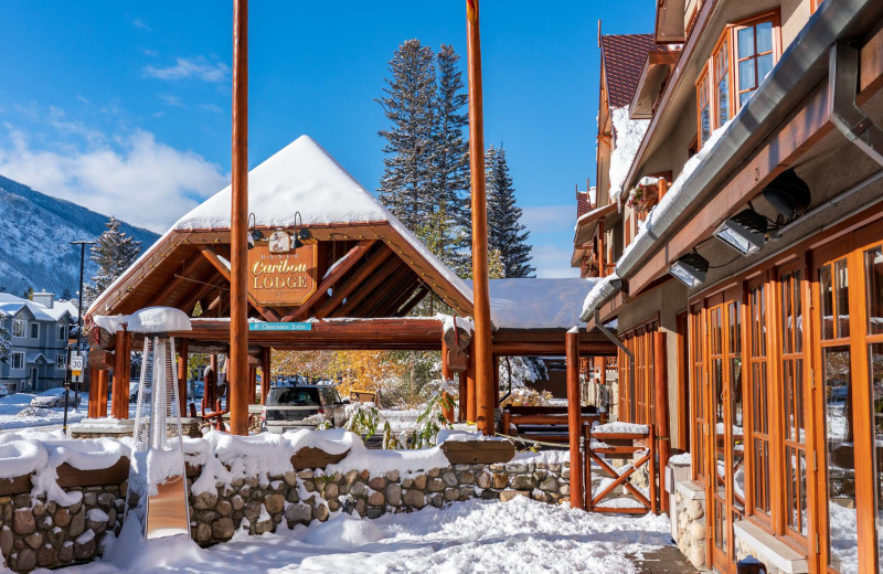 Exterior view of Banff Caribou Lodge & Spa.