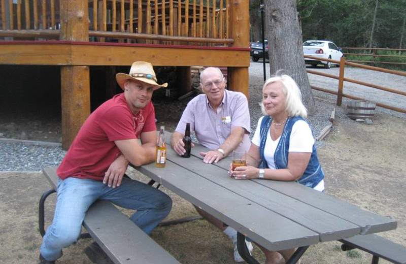 Outdoor Seating at Bill Cody Ranch