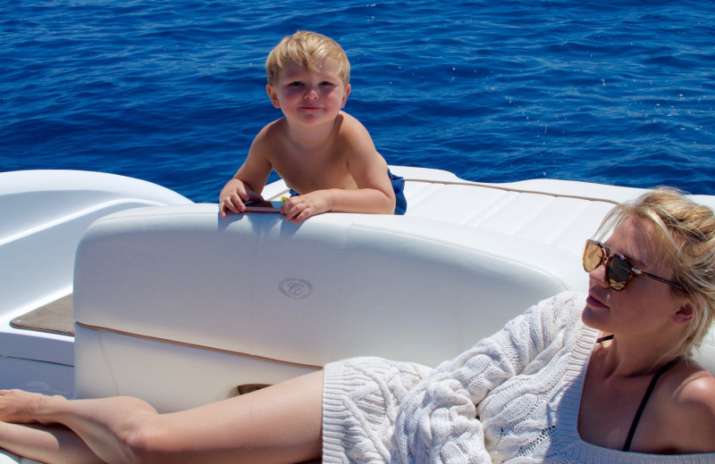 Family boating at Chinquapin.