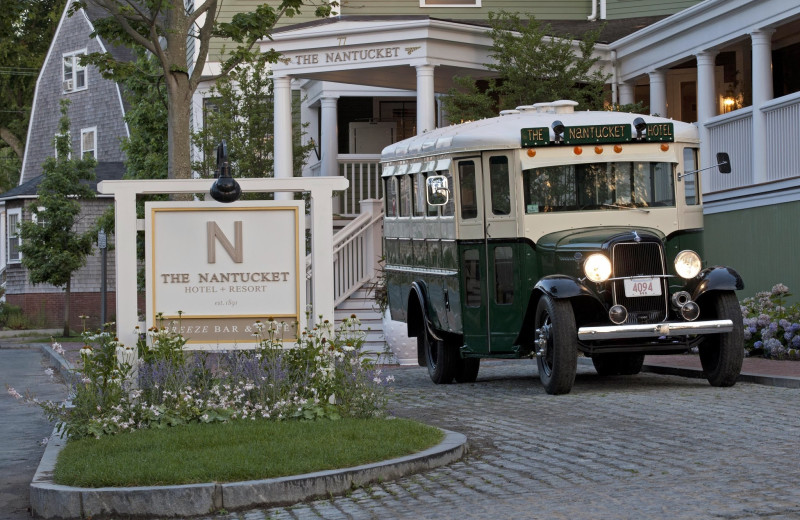 Exterior view of The Nantucket Hotel and Resort.