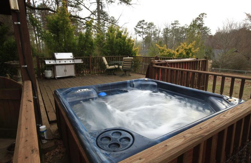 Jacuzzi at Rainey Day Resort.