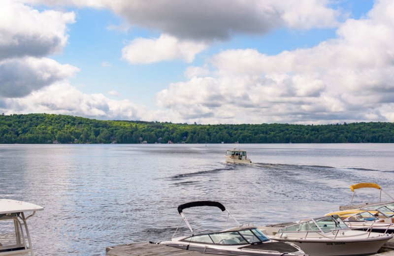 Lake at Port Cunnington Lodge & Resort.