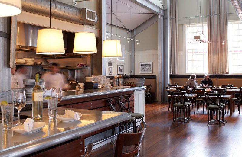 Dining at The Carneros Inn.