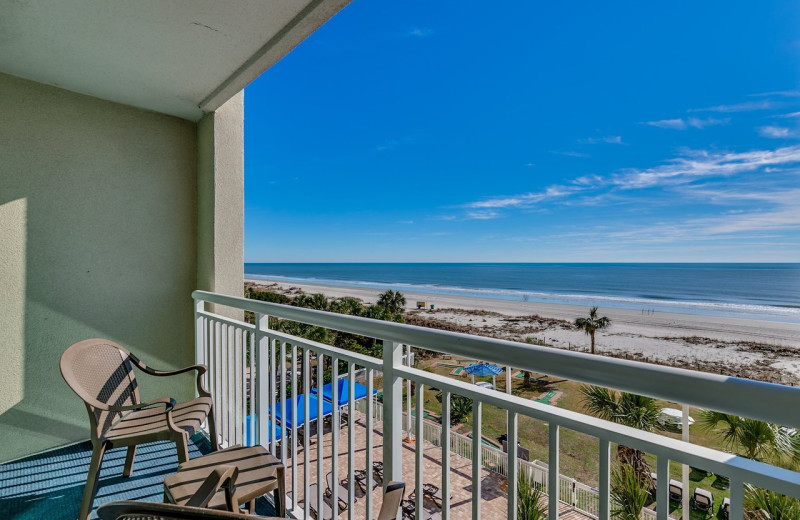 Balcony at Dunes Village Resort.