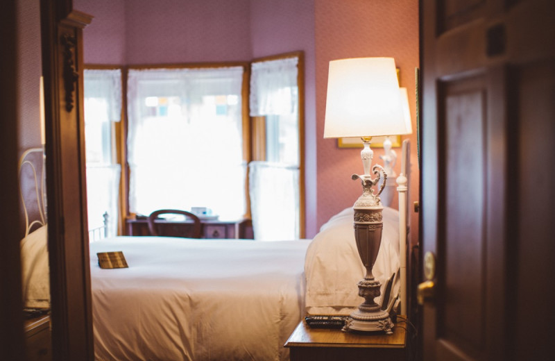 Guest room at Albergo Allegria.