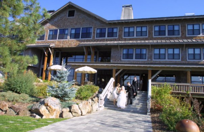 Wedding at Sun Mountain Lodge.