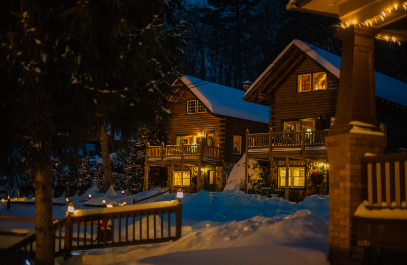 Winter at Trout House Village Resort.