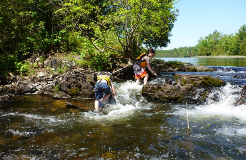 Water fun at Myers Cave Resort.
