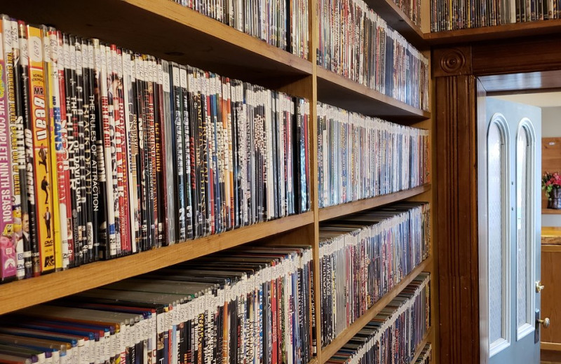 DVDs at Albergo Allegria.