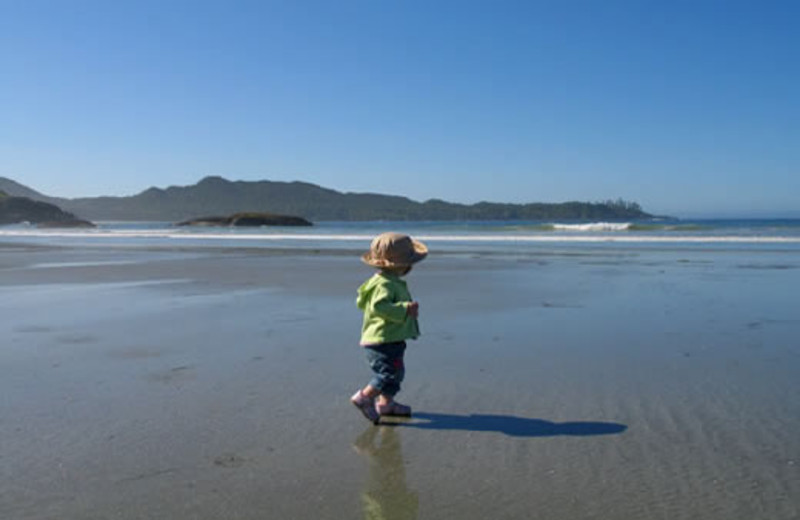 Beach at Tofino Vacation Rentals.