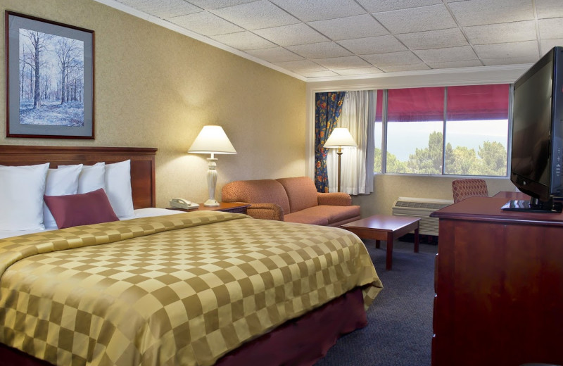 Guest room at Best Western Lehigh Valley Hotel and Conference Center.