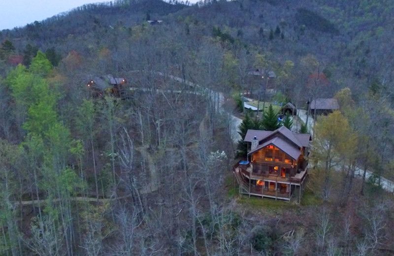 Rental exterior at Watershed Resort.