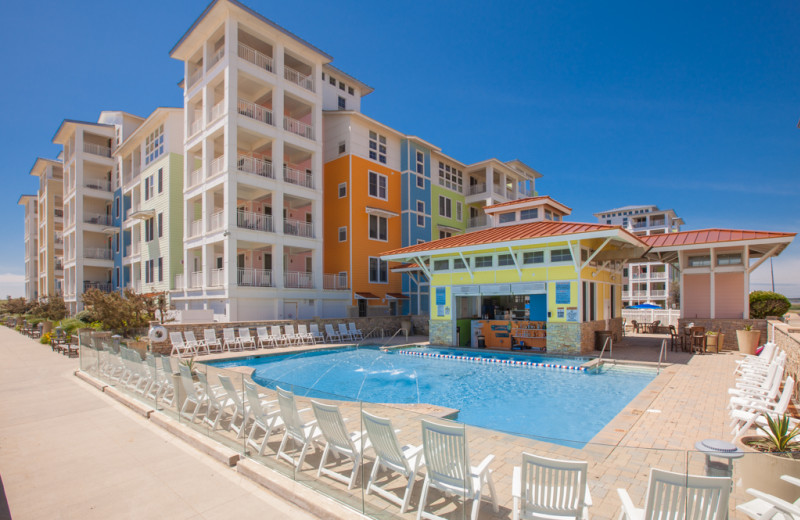 Rental pool at Sanctuary Vacation Rentals at Sandbridge.