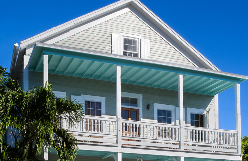 Balcony at Southernmost Inn.