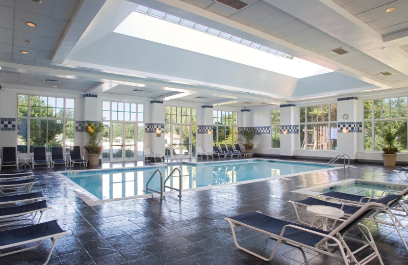 Indoor pool at Hyatt Regency Long Island.