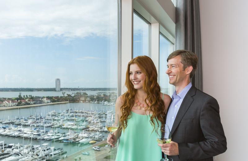 Couple at South Shore Harbour Resort & Conference Center.