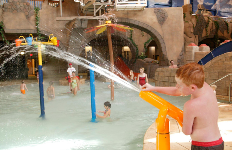 Indoor waterpark at Chula Vista Resort.