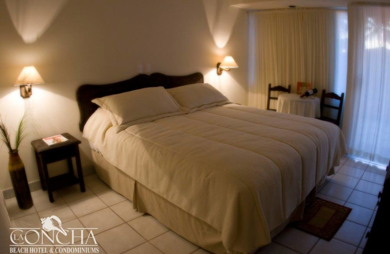 Guest room at La Concha Beach Resort.