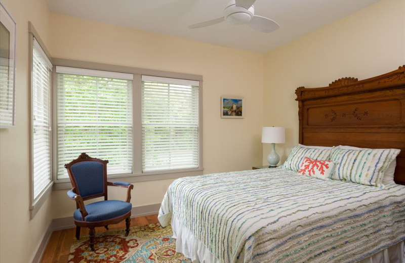 Rental bedroom at Jersey Cape Realty