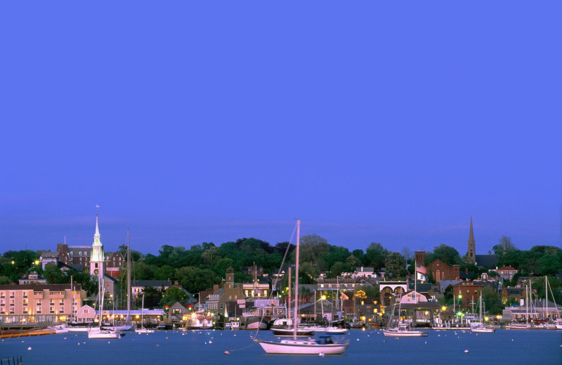 Town view at Samuel Durfee House.