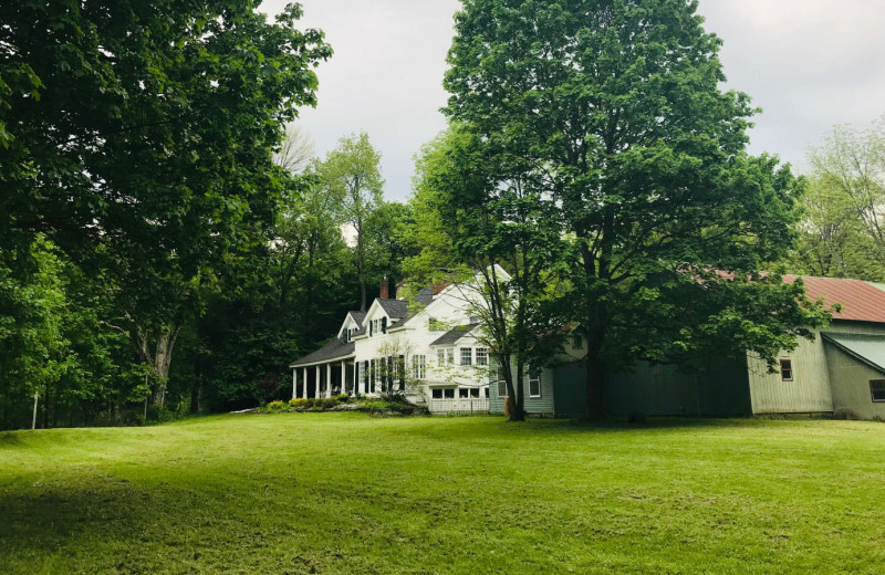 Exterior view of  The Golden Maple Tree Inn.