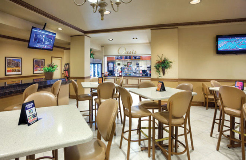 Dining area at Wyndham Grand Desert.